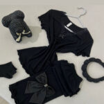 بيجامة نص كم ساده