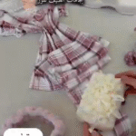 بيجامة كروهات باللون الزهر